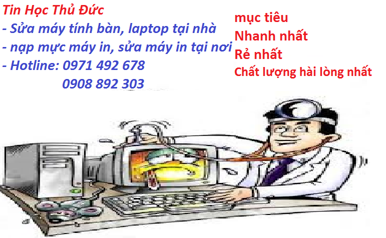 Sửa máy tính ở Thuận An