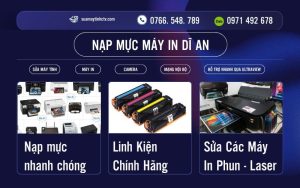 Nạp Mực Máy In Tại Nhà Quận Thủ Đức