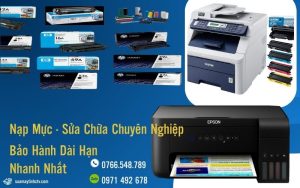 Nạp Mực Máy In Tại Nhà Quận 9