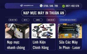 Nạp Mực Máy In Tại Nhà Thuận An