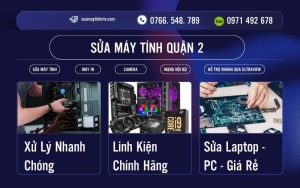 Sửa Máy Tính Tại Nhà Quận 2