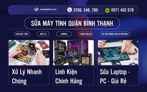 Sửa Máy Tính Tại Nhà Quận Bình Thạnh
