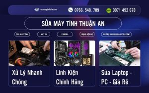 Sửa Laptop Tại Nhà Thuận An